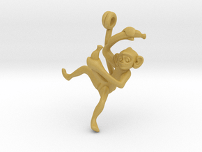 3D-Monkeys 201 in Tan Fine Detail Plastic