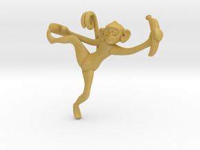 3D-Monkeys 207 in Tan Fine Detail Plastic