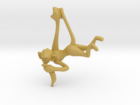3D-Monkeys 211 in Tan Fine Detail Plastic