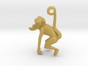 3D-Monkeys 223 in Tan Fine Detail Plastic