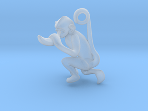 3D-Monkeys 225 in Clear Ultra Fine Detail Plastic