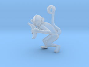3D-Monkeys 230 in Clear Ultra Fine Detail Plastic