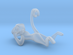3D-Monkeys 232 in Clear Ultra Fine Detail Plastic