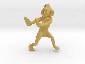 3D-Monkeys 256 in Tan Fine Detail Plastic