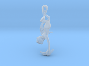 3D-Monkeys 258 in Clear Ultra Fine Detail Plastic