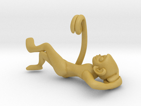 3D-Monkeys 264 in Tan Fine Detail Plastic