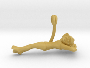 3D-Monkeys 278 in Tan Fine Detail Plastic