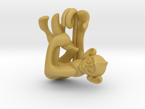 3D-Monkeys 282 in Tan Fine Detail Plastic