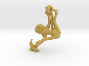 3D-Monkeys 283 in Tan Fine Detail Plastic