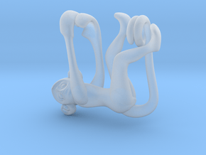 3D-Monkeys 284 in Clear Ultra Fine Detail Plastic