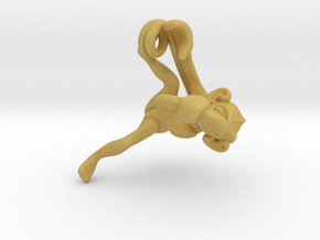 3D-Monkeys 285 in Tan Fine Detail Plastic