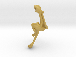 3D-Monkeys 286 in Tan Fine Detail Plastic