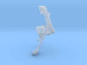 3D-Monkeys 286 in Clear Ultra Fine Detail Plastic