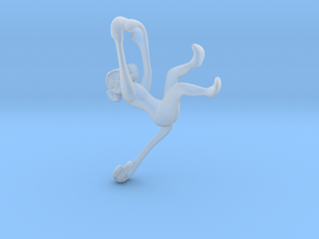 3D-Monkeys 291 in Clear Ultra Fine Detail Plastic