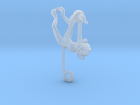 3D-Monkeys 293 in Clear Ultra Fine Detail Plastic