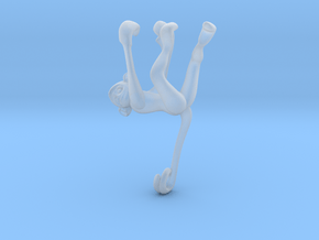 3D-Monkeys 294 in Clear Ultra Fine Detail Plastic