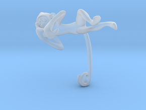 3D-Monkeys 304 in Clear Ultra Fine Detail Plastic