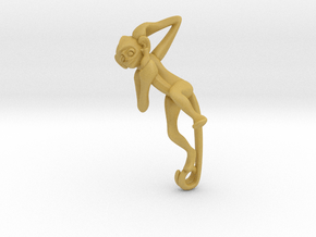 3D-Monkeys 308 in Tan Fine Detail Plastic