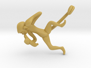 3D-Monkeys 310 in Tan Fine Detail Plastic