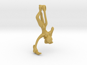 3D-Monkeys 312 in Tan Fine Detail Plastic