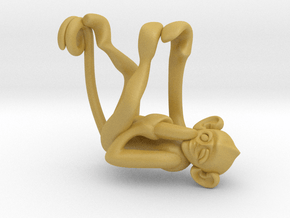 3D-Monkeys 322 in Tan Fine Detail Plastic