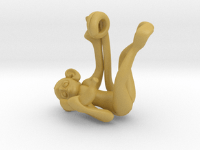 3D-Monkeys 324 in Tan Fine Detail Plastic