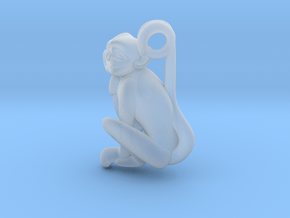 3D-Monkeys 331 in Clear Ultra Fine Detail Plastic