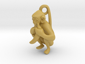 3D-Monkeys 332 in Tan Fine Detail Plastic