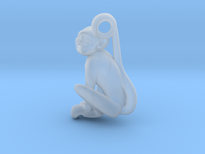 3D-Monkeys 333 in Clear Ultra Fine Detail Plastic
