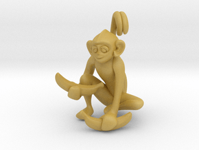 3D-Monkeys 343 in Tan Fine Detail Plastic