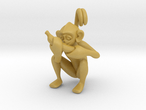 3D-Monkeys 344 in Tan Fine Detail Plastic