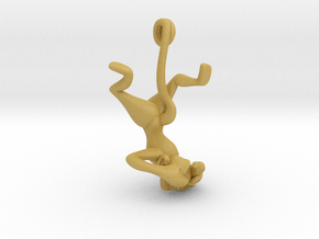3D-Monkeys 348 in Tan Fine Detail Plastic