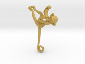 3D-Monkeys 355 in Tan Fine Detail Plastic