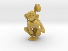 3D-Monkeys 362 in Tan Fine Detail Plastic