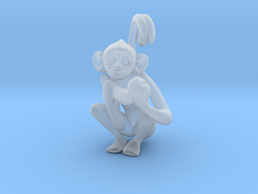 3D-Monkeys 362 in Clear Ultra Fine Detail Plastic