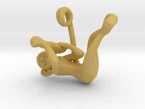 3D-Monkeys 364 in Tan Fine Detail Plastic