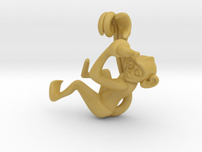 3D-Monkeys 365 in Tan Fine Detail Plastic