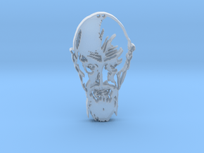 Ming the Merciless  in Clear Ultra Fine Detail Plastic