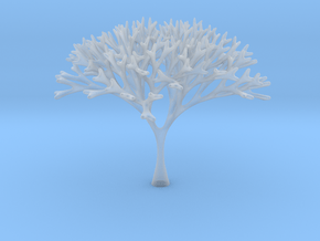 Recursive Tree in Clear Ultra Fine Detail Plastic