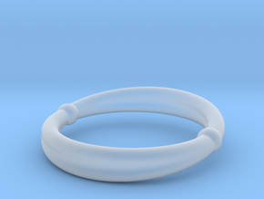 手環  wristband in Clear Ultra Fine Detail Plastic