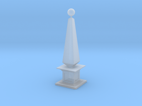 160105_Obelisk_01 in Clear Ultra Fine Detail Plastic