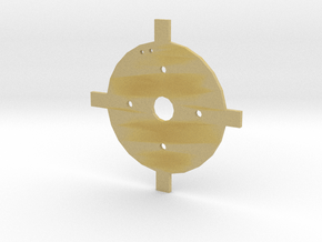 Stater Plate in Tan Fine Detail Plastic