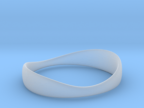 Silverflow Ring 16mm in Clear Ultra Fine Detail Plastic