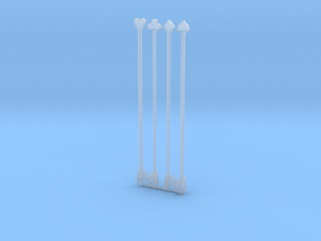 All Types Long Arrows in Clear Ultra Fine Detail Plastic