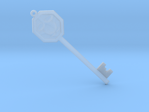 Armour Key in Clear Ultra Fine Detail Plastic