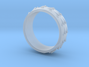 RidgeBack Ring Size 7.5 in Clear Ultra Fine Detail Plastic