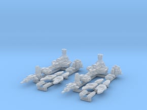 Titan Knights - Velites Frigate Kit (x2) in Clear Ultra Fine Detail Plastic