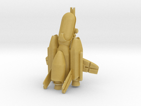 R-type Inspired Fighter in Tan Fine Detail Plastic