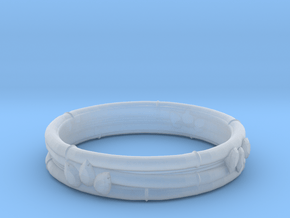 Taketori ring(Japan 10,USA 5.5,Britain K)  in Clear Ultra Fine Detail Plastic