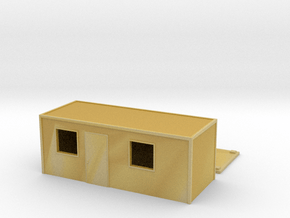 Office Container (1:160) in Tan Fine Detail Plastic